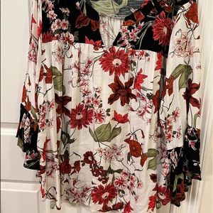 Floral tunic